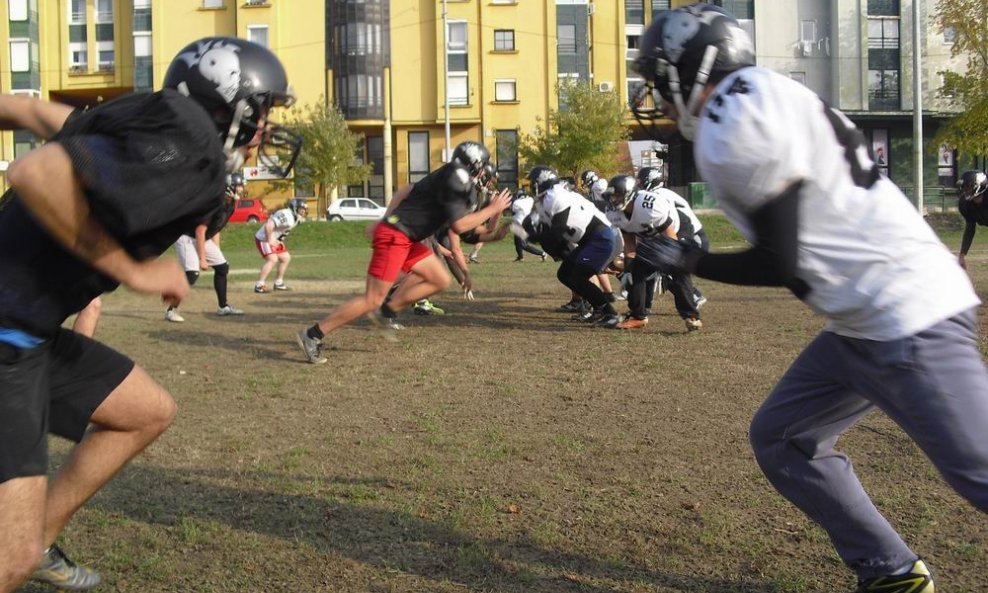 Trening Zagreb Raidersa