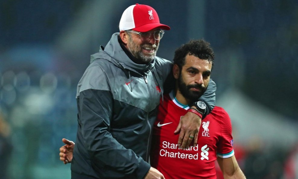 Jurgen Klopp i Mohamed Salah