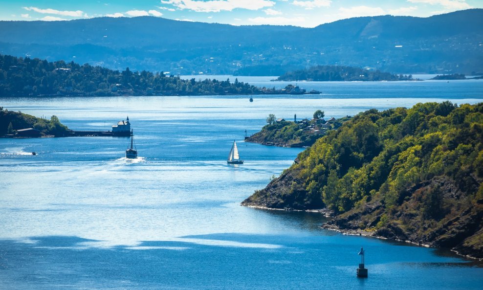 Oslofjord kod glavnog grada Norveške