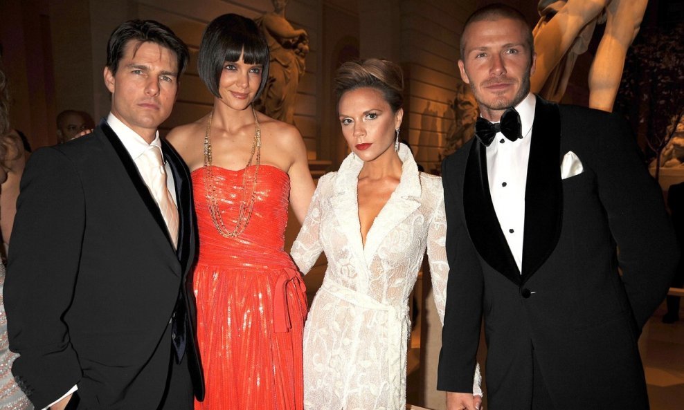 Tom Cruise, Katie Holmes, Victoria Beckham, David Beckham