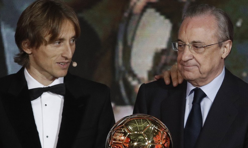 Florentino Perez i Luka Modrić