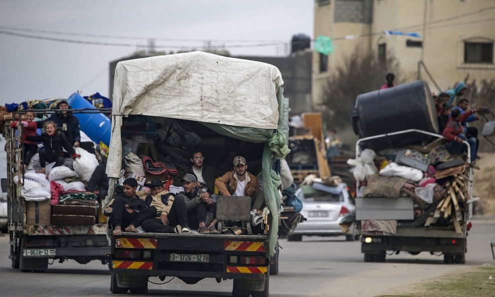 Evakuacija Palestinaca iz Rafaha