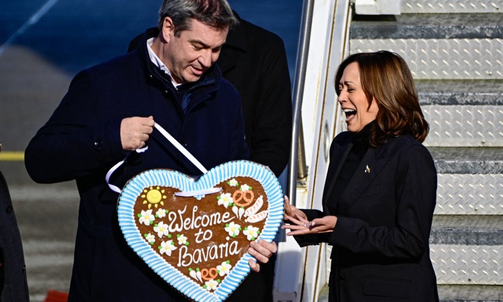 Kamala Harris stigla u Njemačku