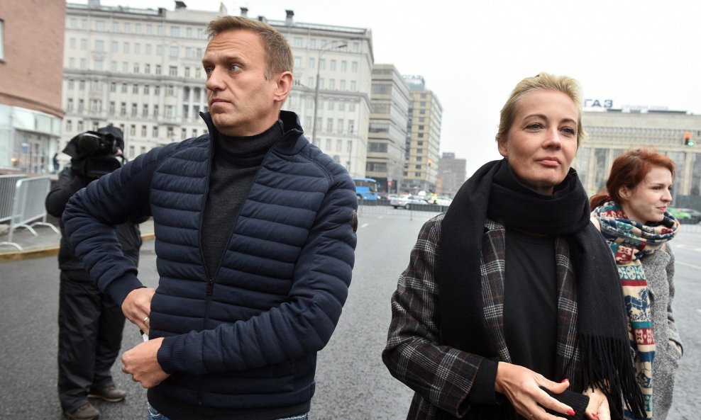 Aleksej i Julija Navaljni
