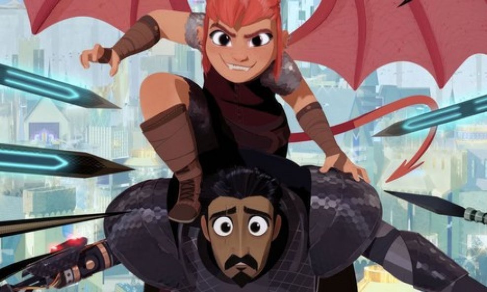 Prizor iz animiranog filma 'Nimona'