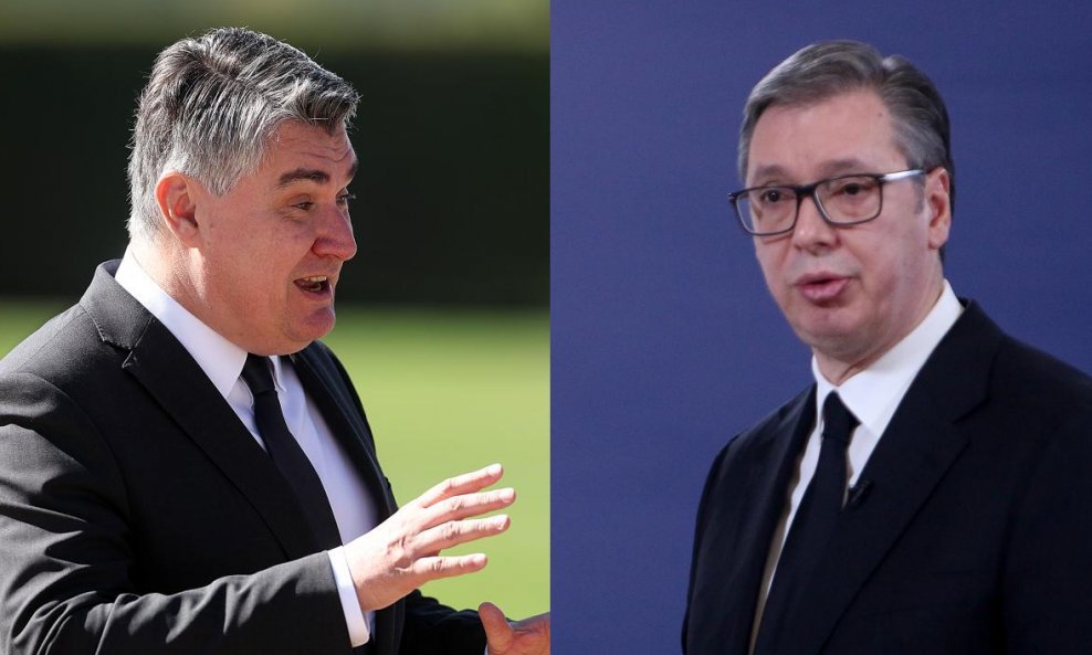 Zoran Milanović, Aleksandar Vučić