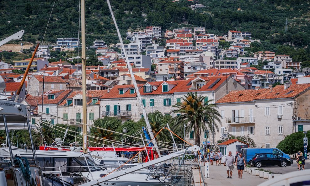 Makarska - ilustracija