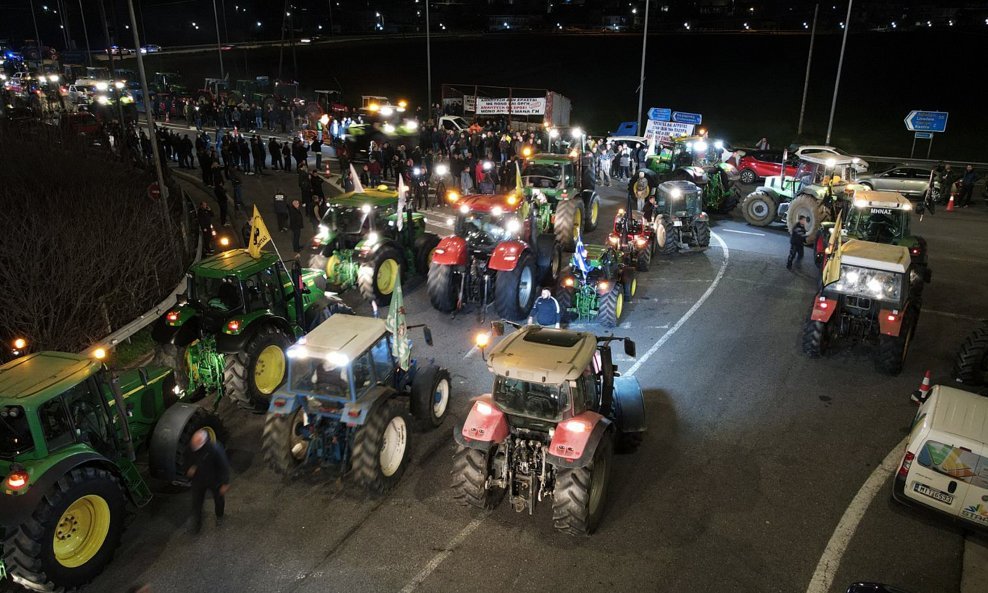 Prosvjedi poljoprivrednika u Grčkoj