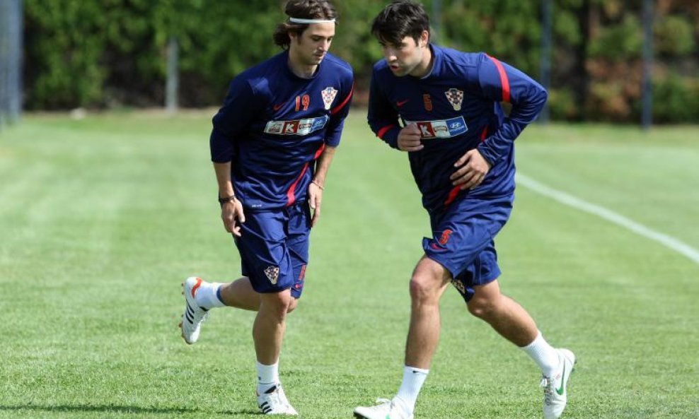 Vedran Ćorluka i Niko Kranjčar