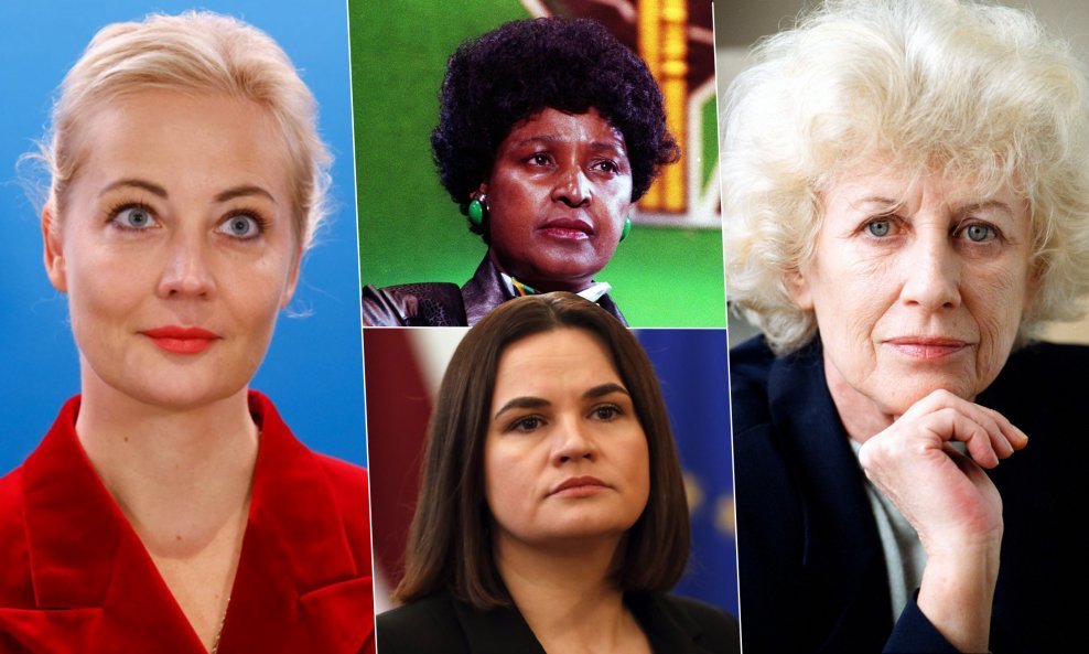 Julija Navljnaja, Winnie Madikizela-Mandela, Svetlana Tihanovska, Olga Havlova