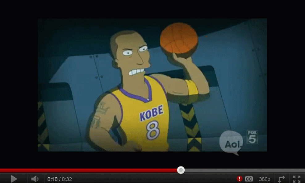 Kobe Bryant u Simpsonima