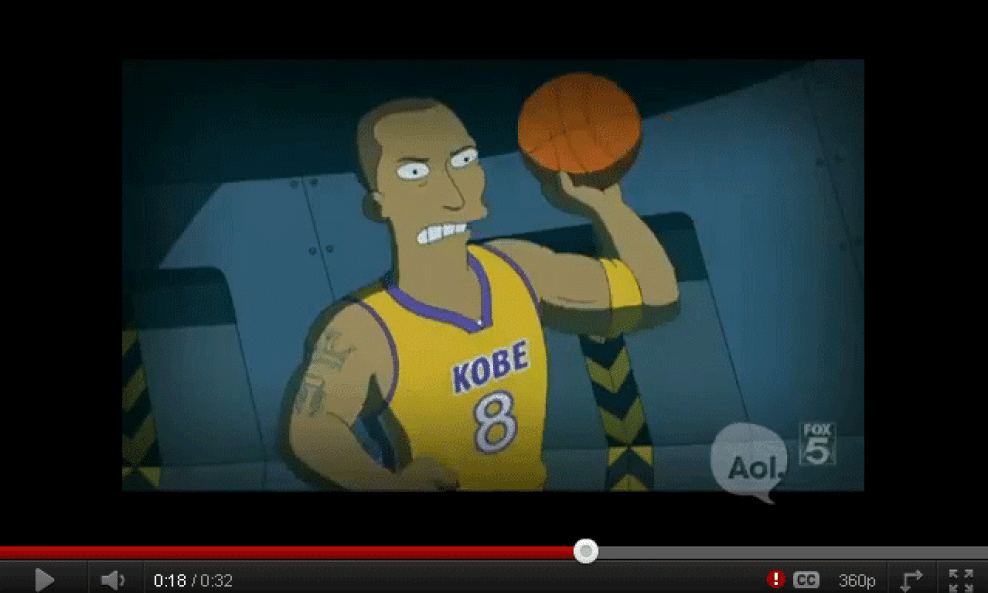 Kobe Bryant u Simpsonima