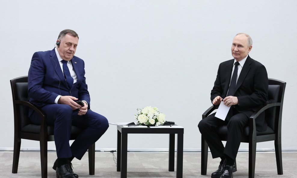 Milorad Dodik i Vladimir Putin