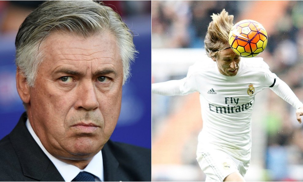 Ancelotti Modrić