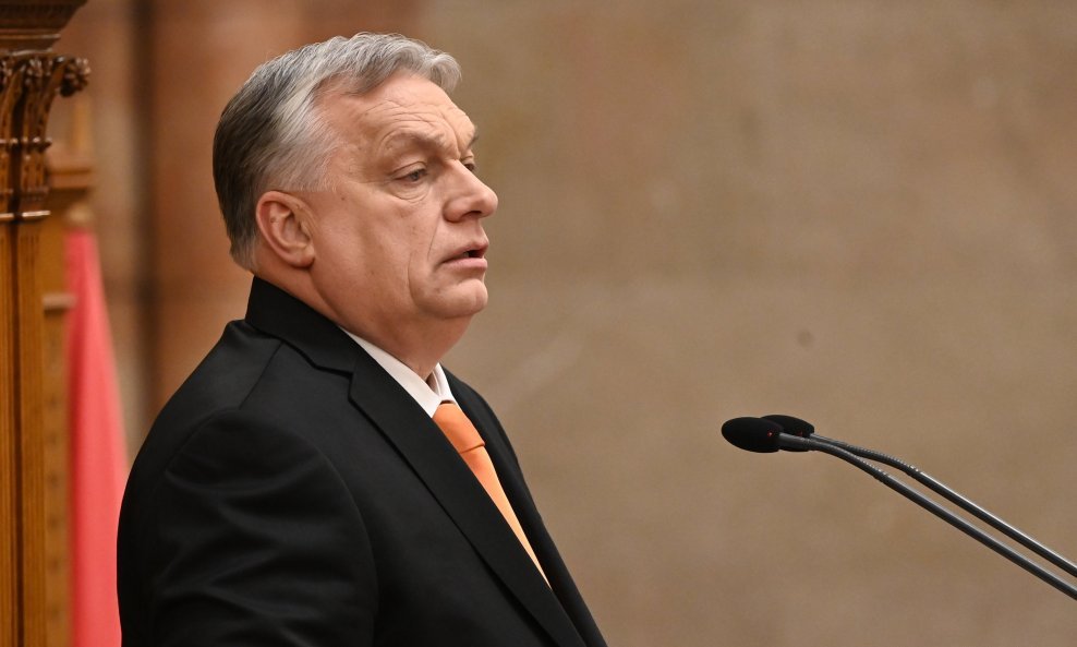 Premijer Viktor Orban u mađarskom parlamentu