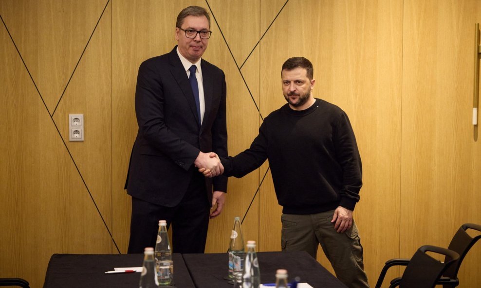 Aleksandar Vučić i Volodimir Zelenski