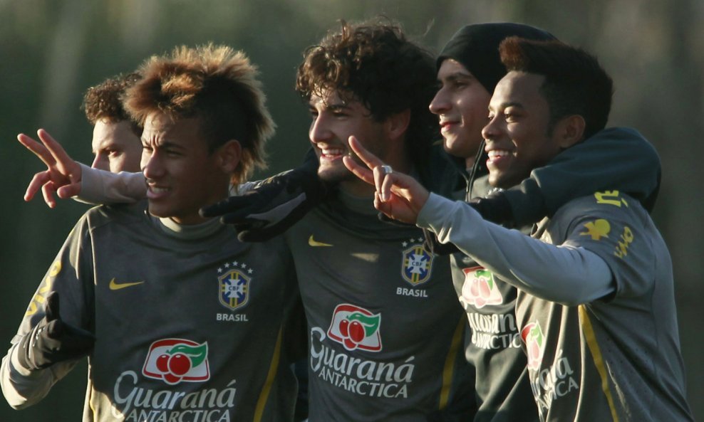 Neymar, Alexandre Pato, Ganso i Robinho