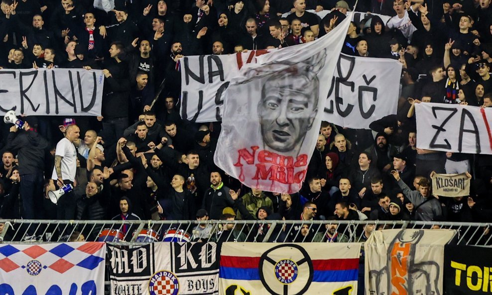 Torcida na utakmici Hajduk - Istra 1961