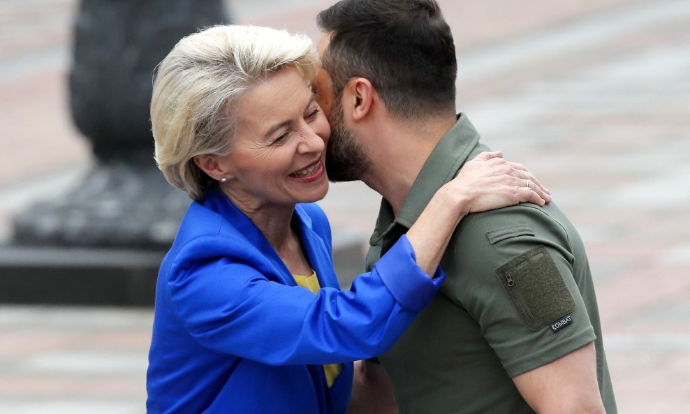 Ursula von der Leyen i Volodimir Zelenski