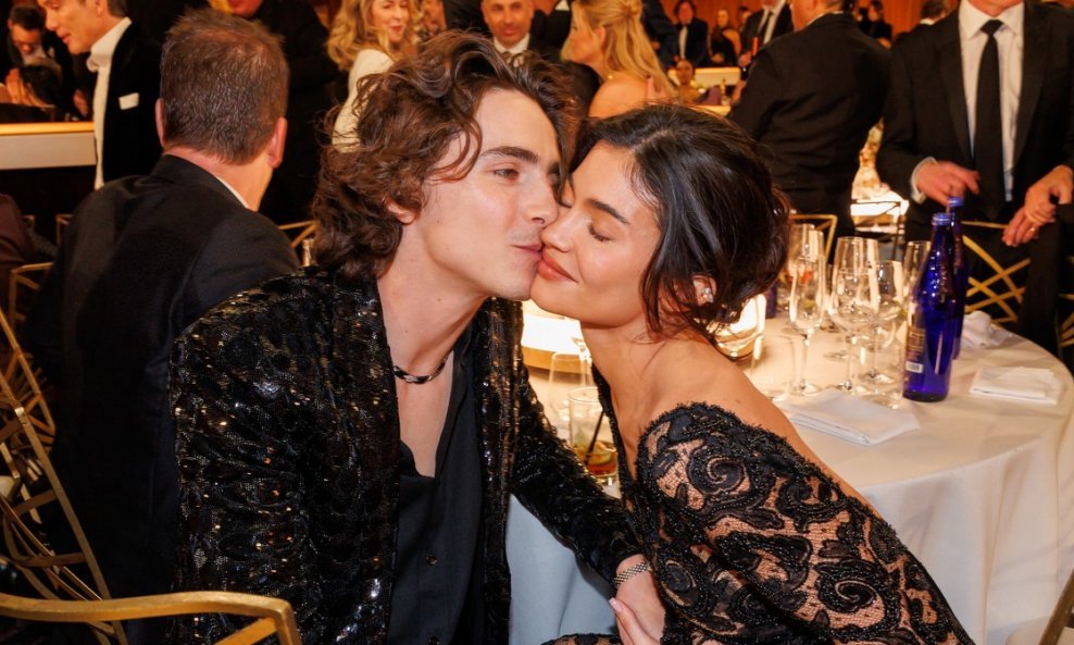 Kylie Jenner i Timothée Chalamet