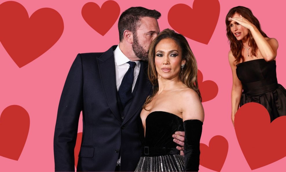 Jennifer Lopez, Ben Affleck i Jennifer Garner