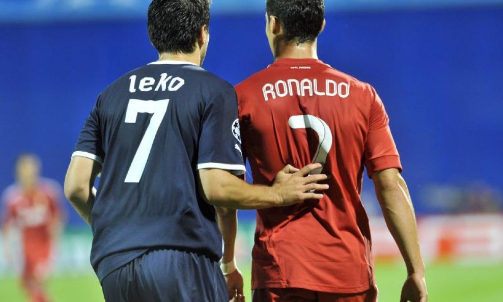 Jerko Leko i Cristiano Ronaldo