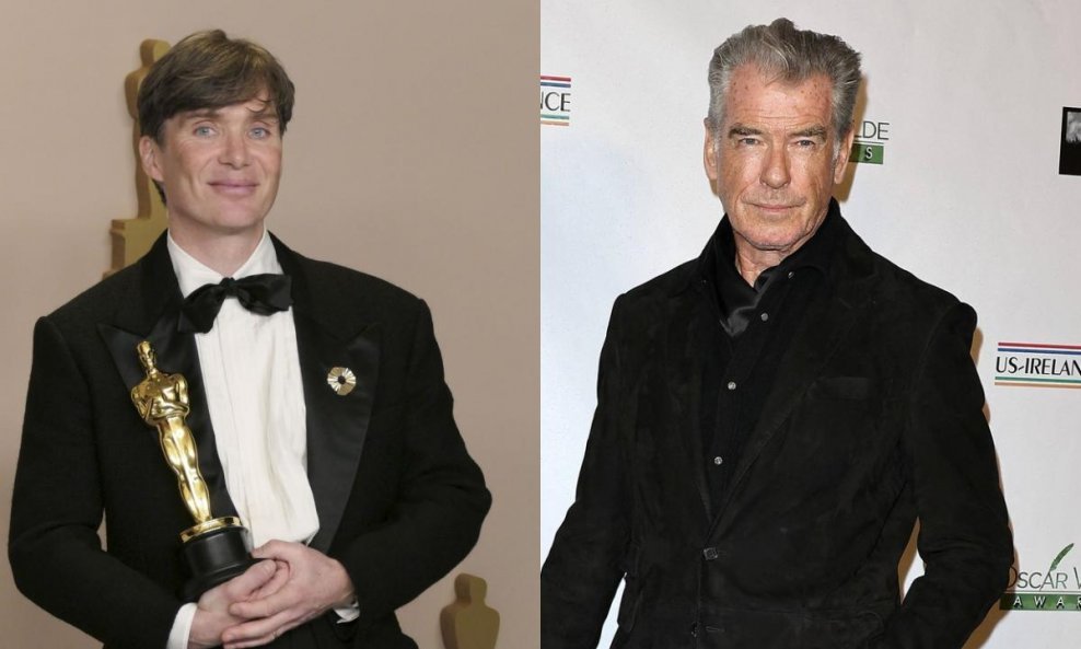 Cillian Murphy i Pierce Brosnan