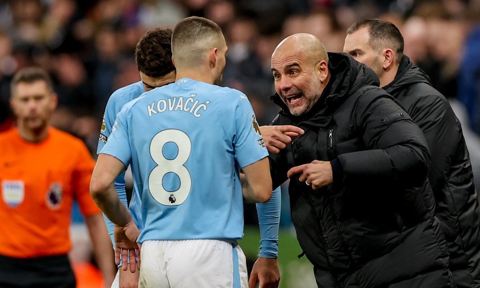 Pep Guardiola i Mateo Kovačić