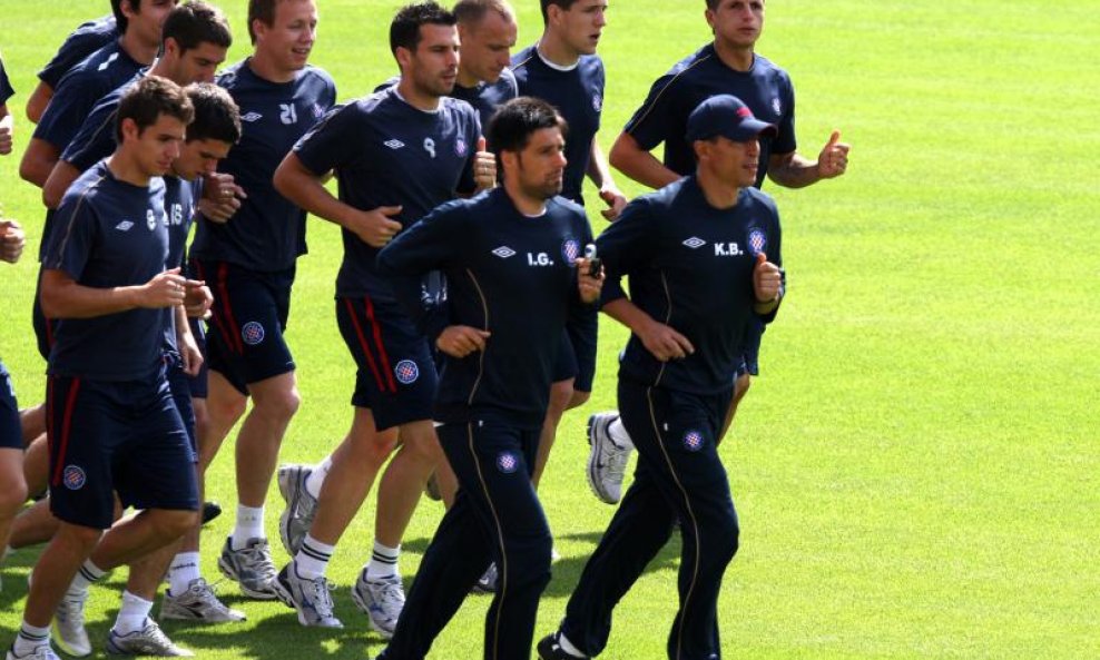 Trening Hajduka, Krasimir Balakov