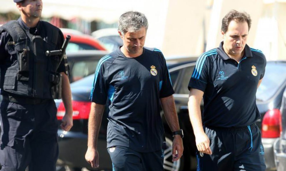 Jose Mourinho - na jutarnjem treningu u Maksimiru