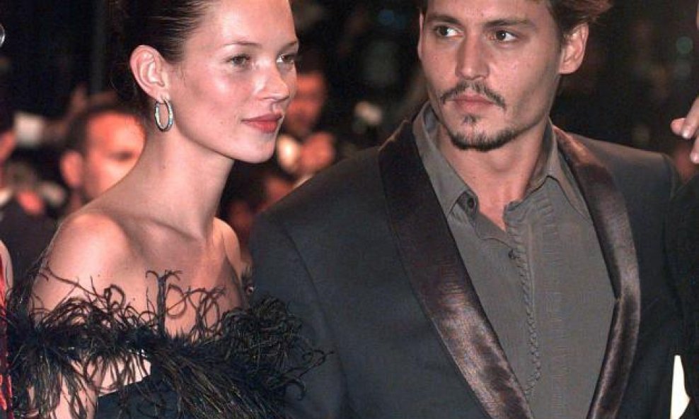 Kate Moss i Johnny Depp