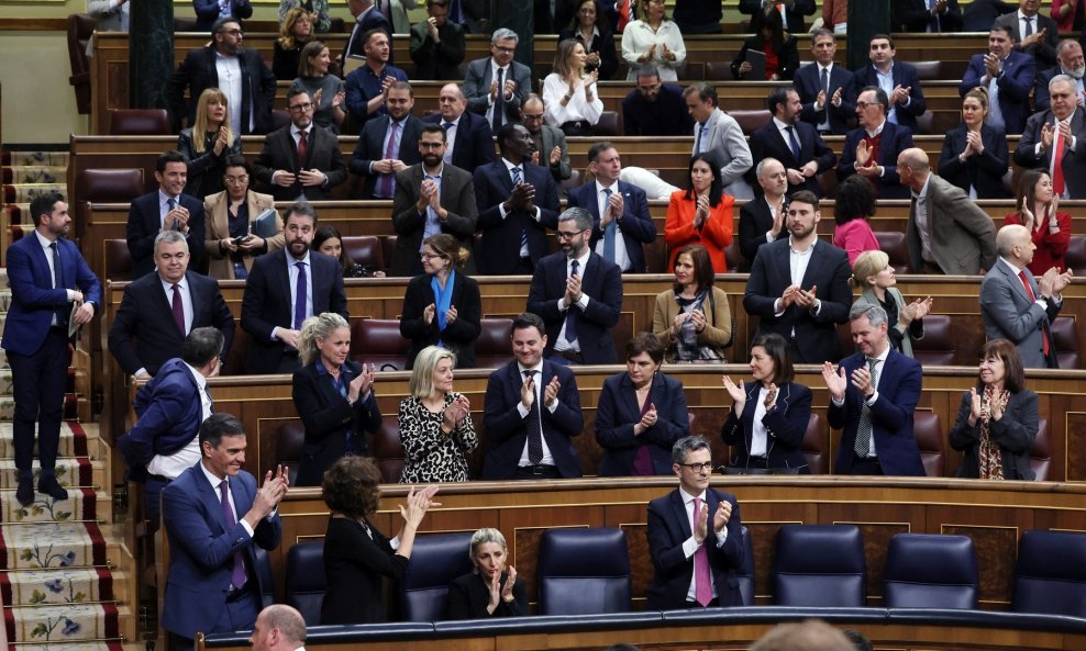 Španjolski parlament nakon što je uvojen zakon o amnestiji Katalonaca koji su organizirali referendum