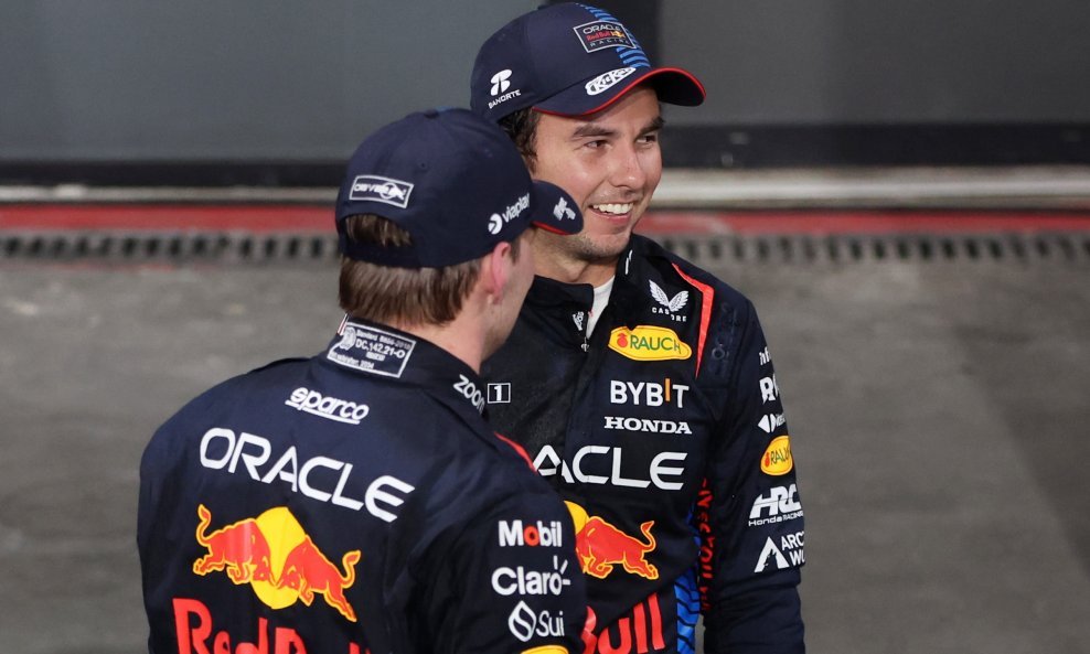 Verstappen i Perez