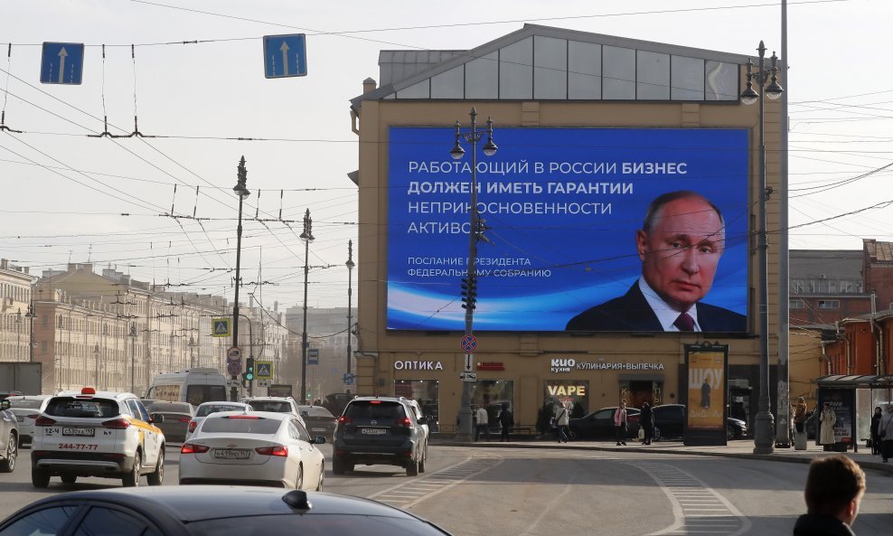 St.Petersburg, pripreme za predsjedničke izbore u Rusiji