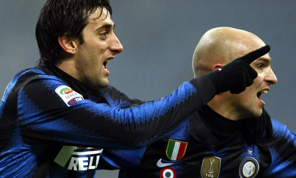 Diego Milito i Esteban Cambiasso