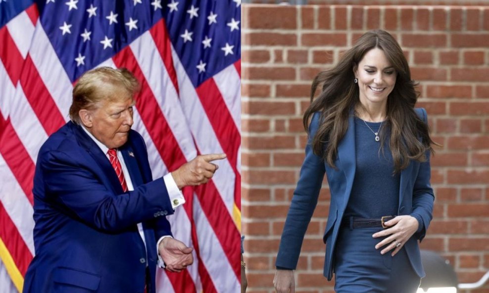 Donald Trump, Kate Middleton