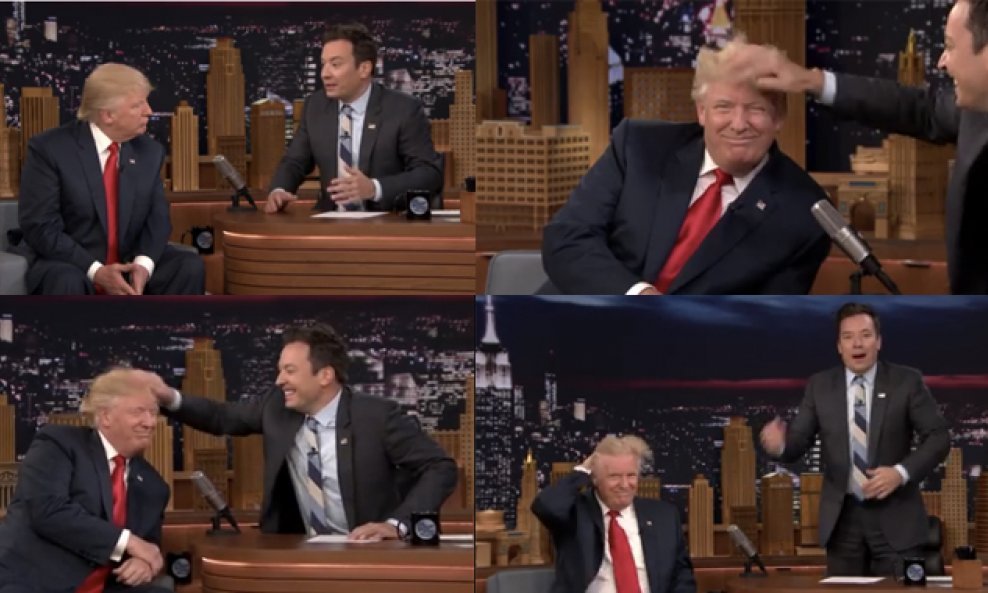 Donald Trump i Jimmy Fallon