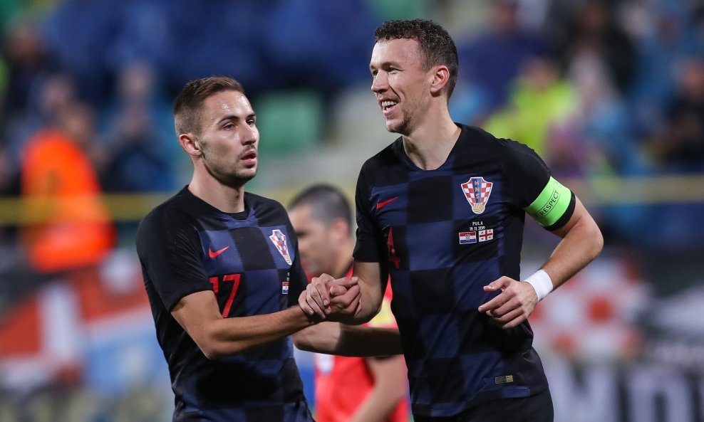 Marko Rog i Ivan Perišić