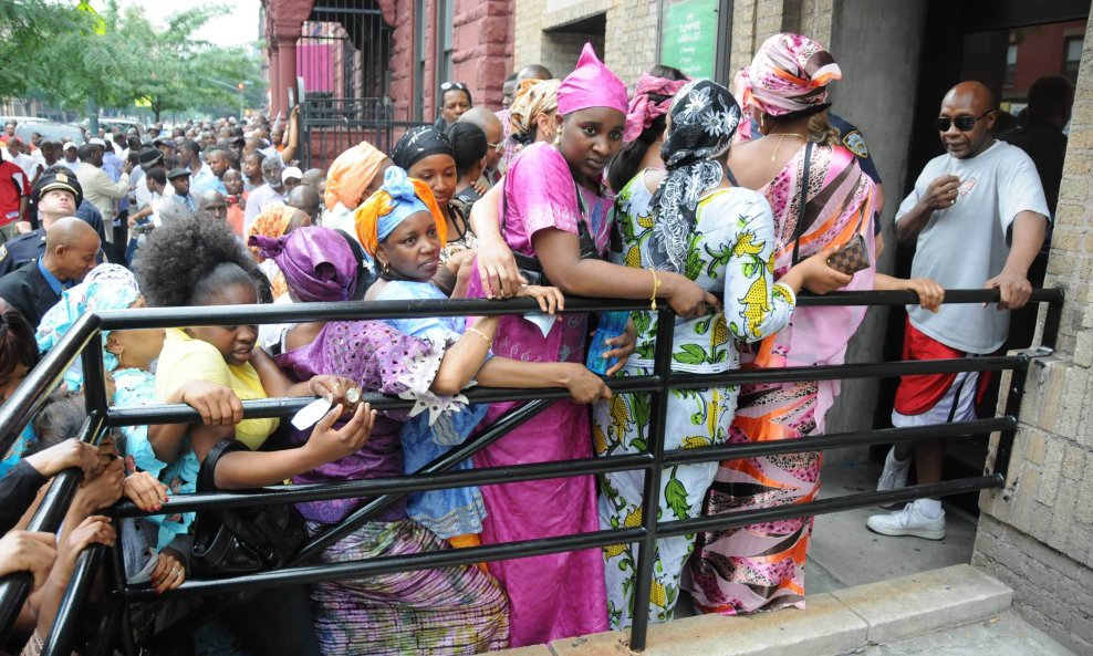 Redovi za glasovanje na izborima u Gvineji