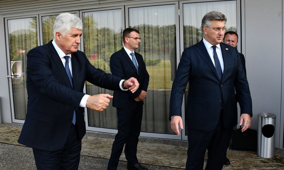 Dragan Čović i Andrej Plenković