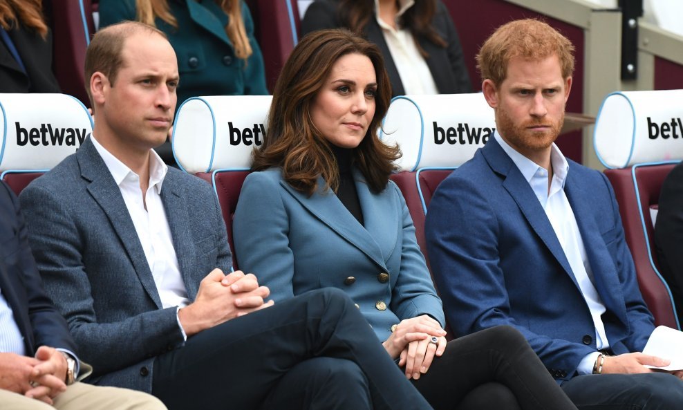 Princ William, Kate Middleton i princ Harry