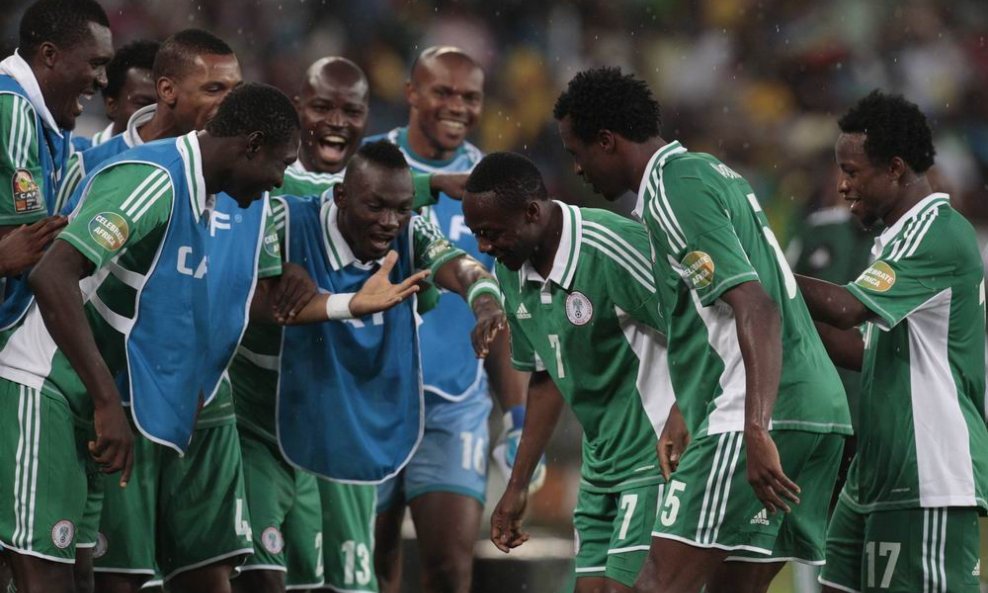 Ahmed Musa i suigrači - nigerijska nogometna reprezentacija