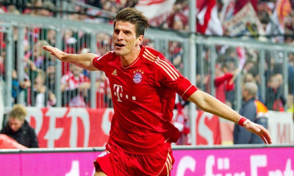 Mario Gomez Bayern 2012