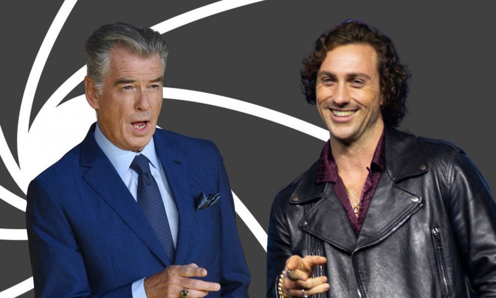 Pierce Brosnan i Aaron Taylor-Johnson