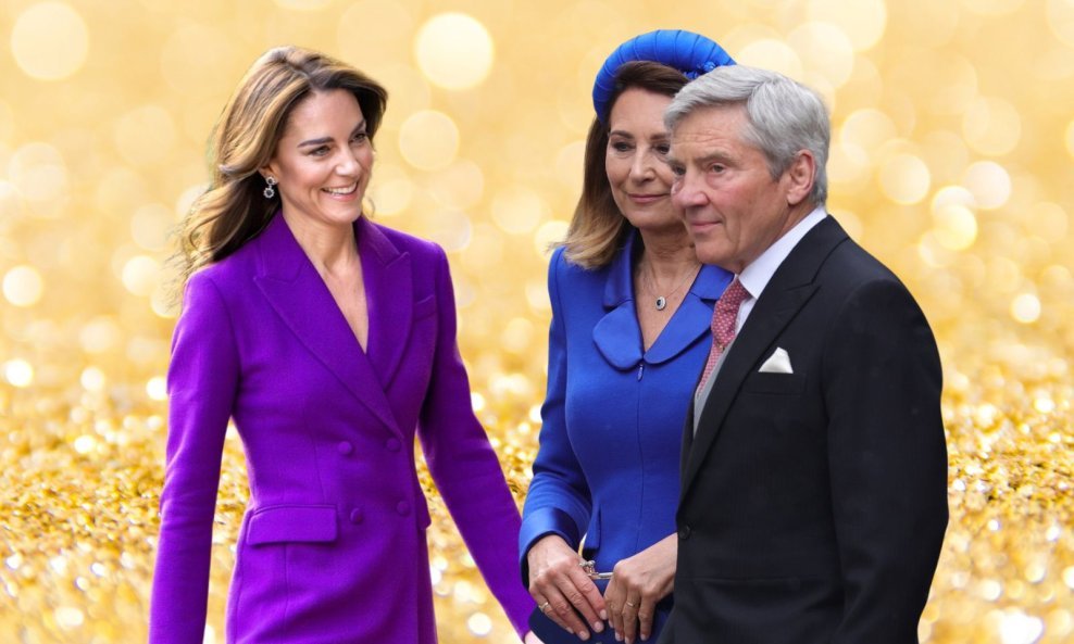 Kate Middleton, Carole i Michael Middleton