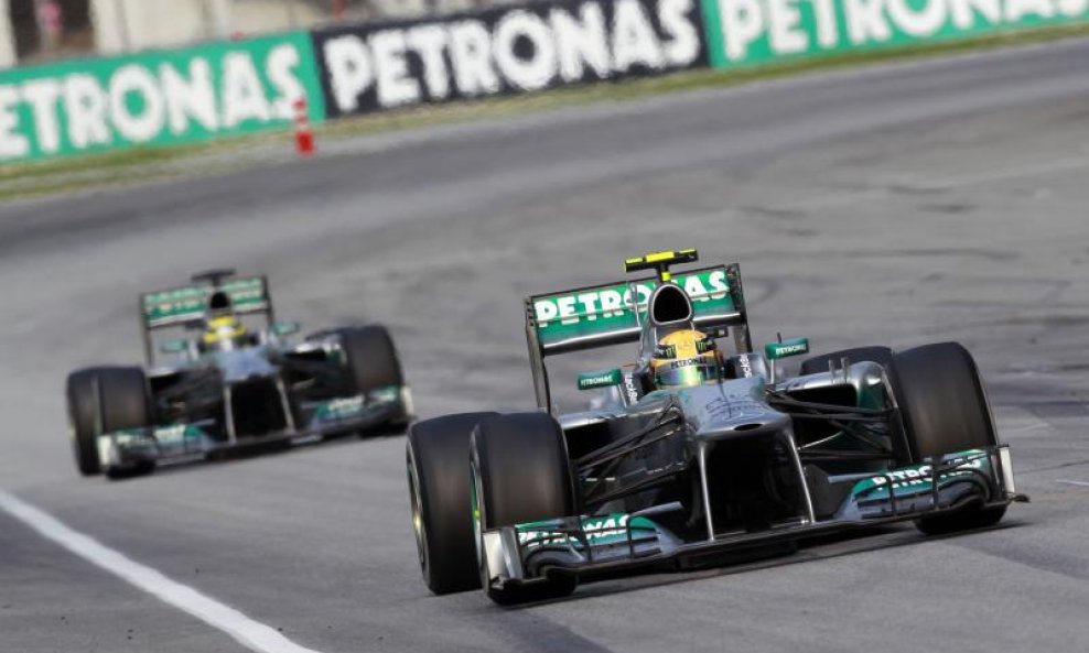 Lewis Hamilton i Nico Rosberg