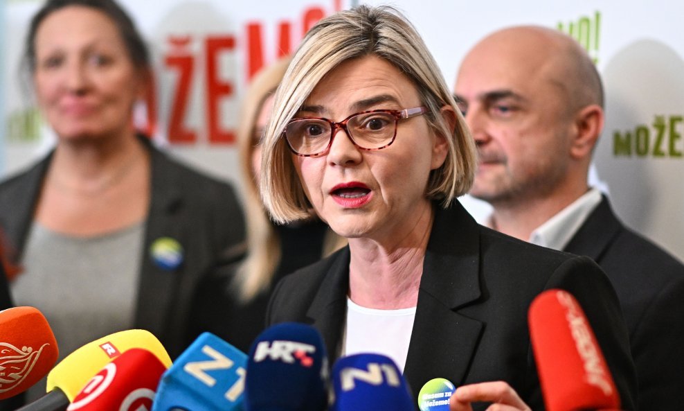 Sandra Benčić, premijerska kandidatkinja Možemo!