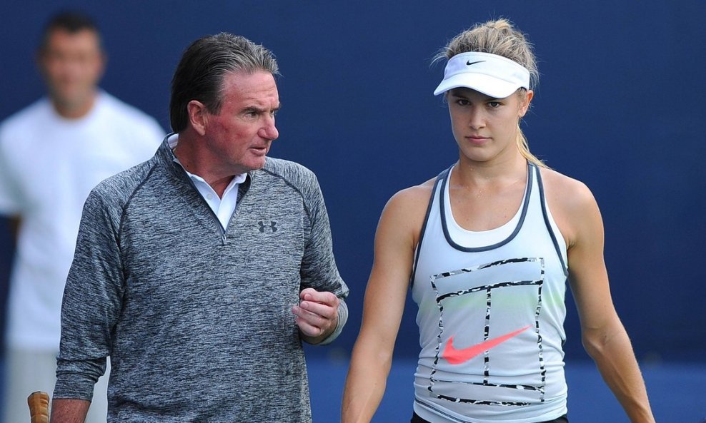 Jimmy Connors kratko je trenirao Eugenie Bouchard