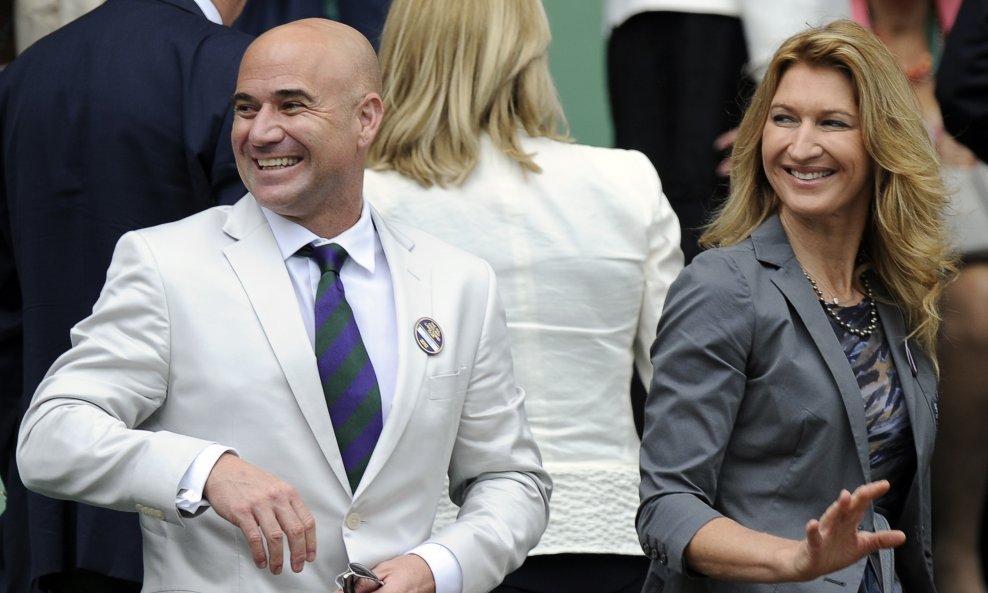 Andre Agassi i Steffi Graf