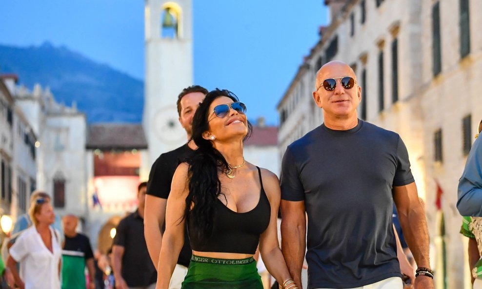 Jeff Bezos i Lauren Sanchez